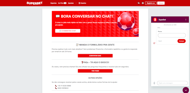 Busca interminável